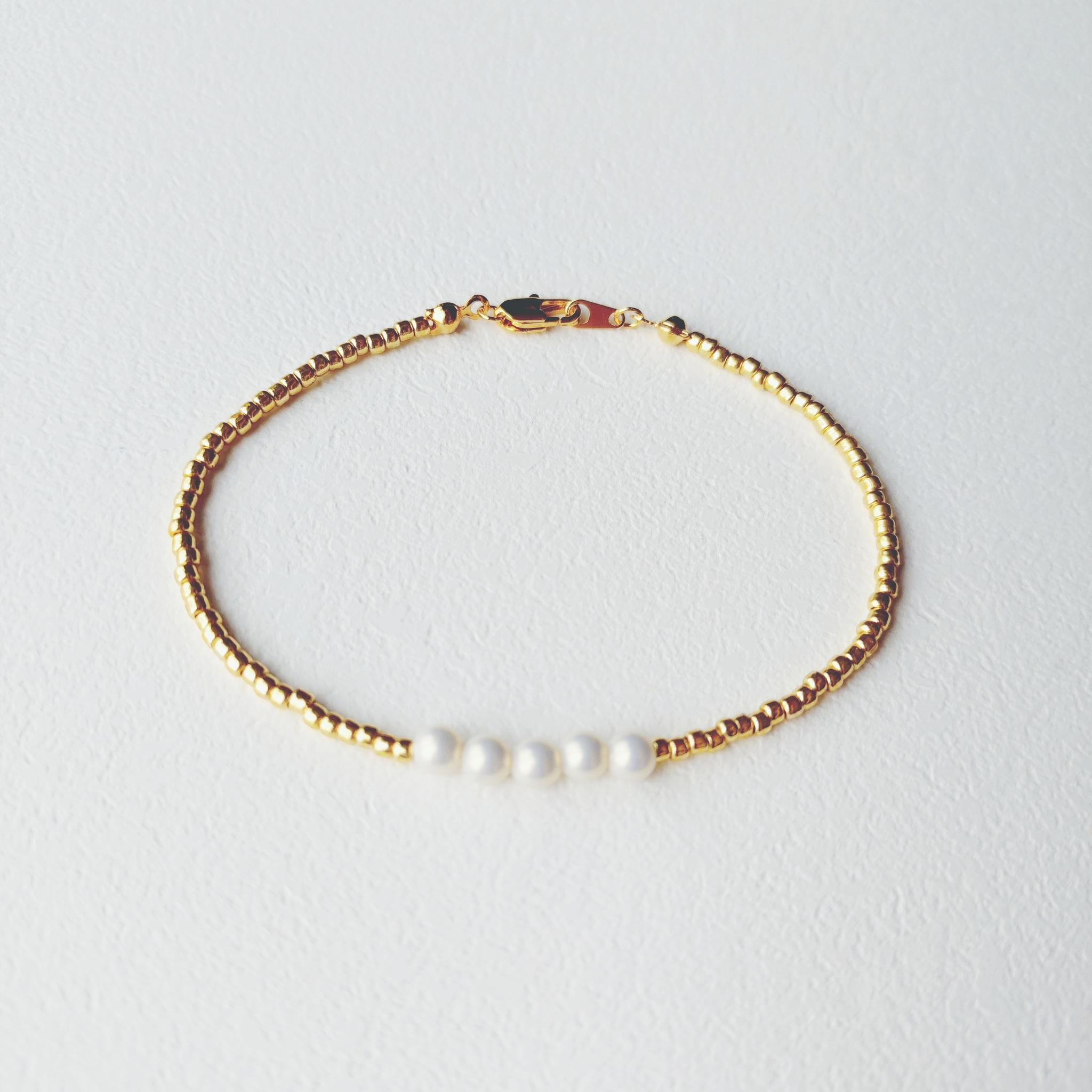 Beads Bracelet（4mmパール） | 2枚目